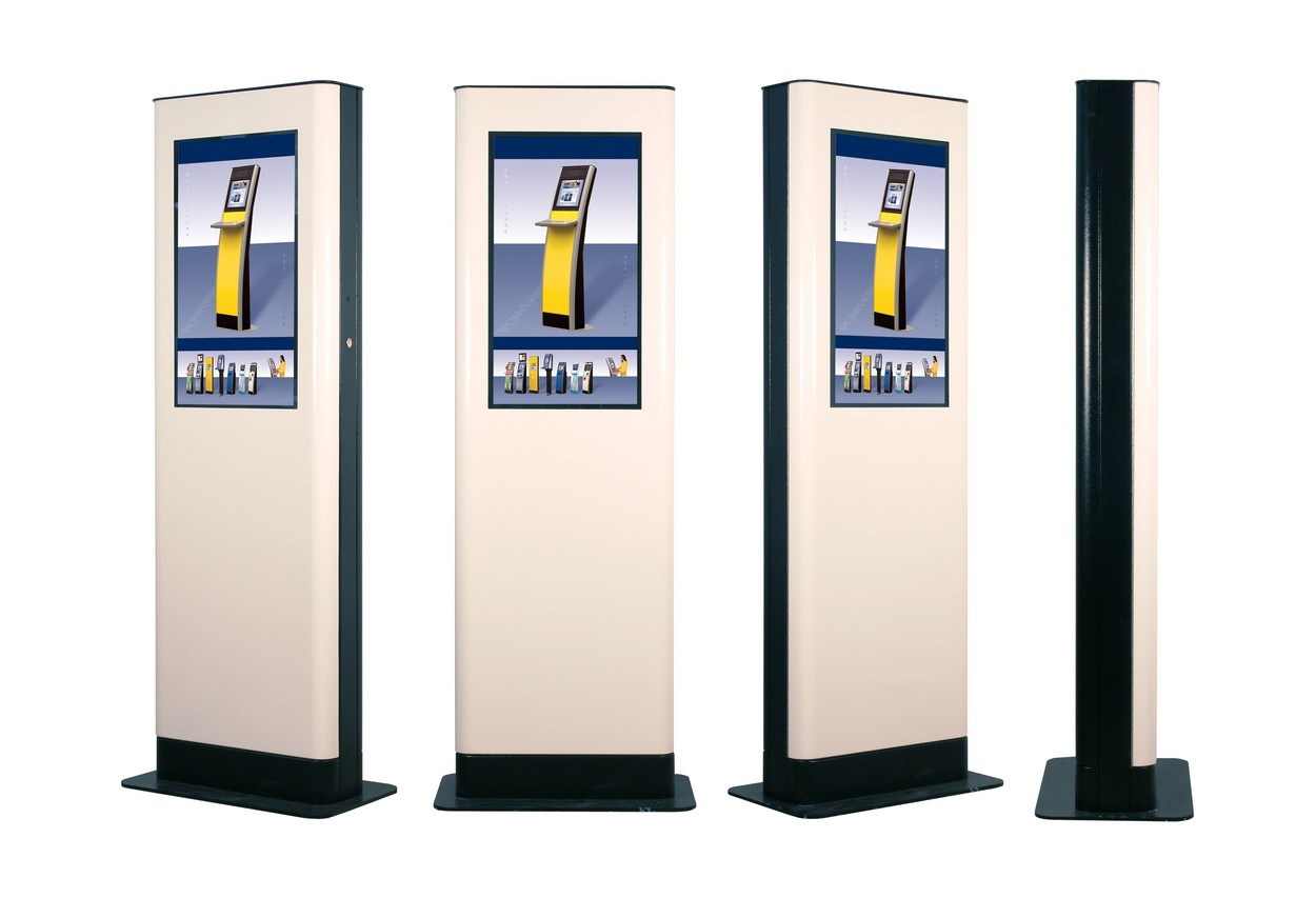 Outdoorterminal Hawk mit 32 Zoll Bildschirmdiagonale