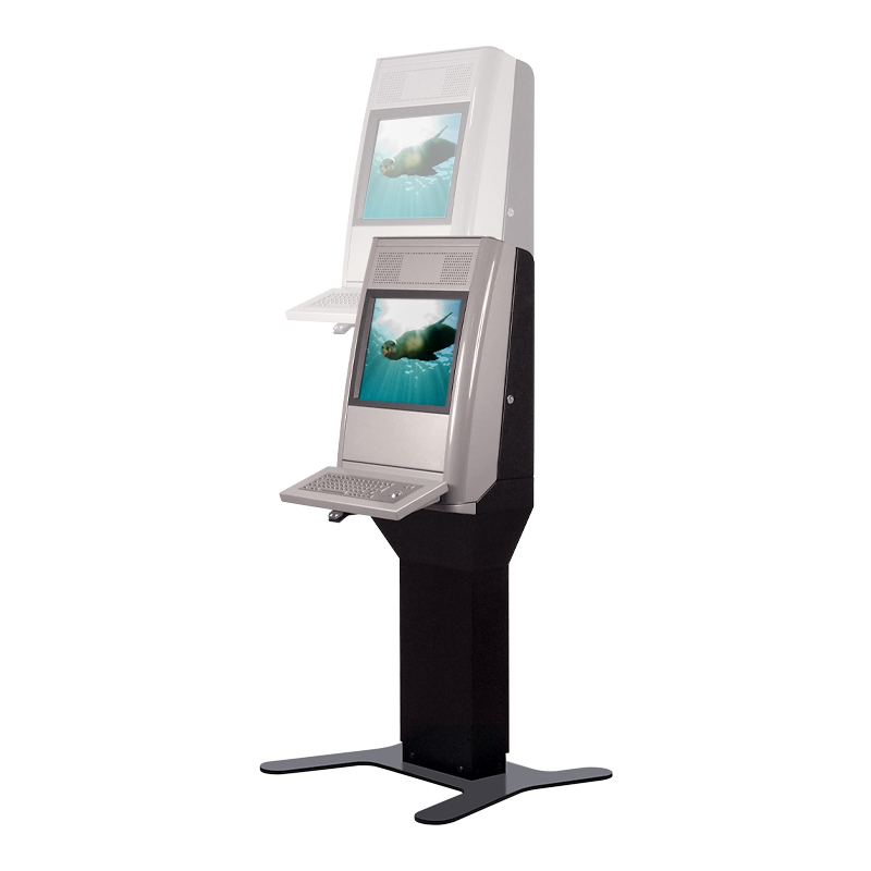 Eagle Shift Terminal mit 19 Zoll Bildschirmdiagonale Höhenverstellbar seitliche Ansicht
