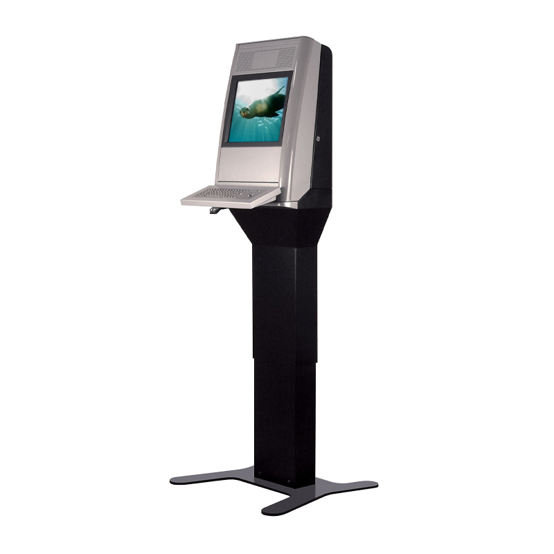 Eagle Shift Terminal mit 19 Zoll Bildschirmdiagonale seitliche Ansicht
