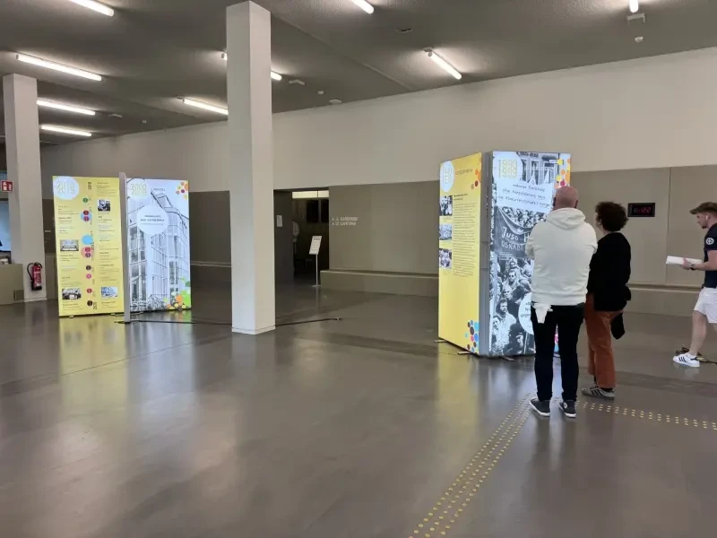 Große LED Stellwände