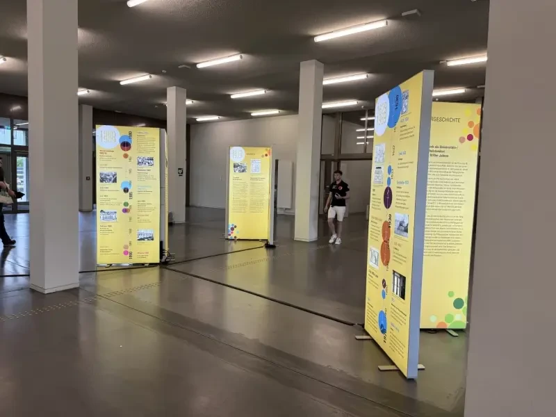 Große LED Stellwände