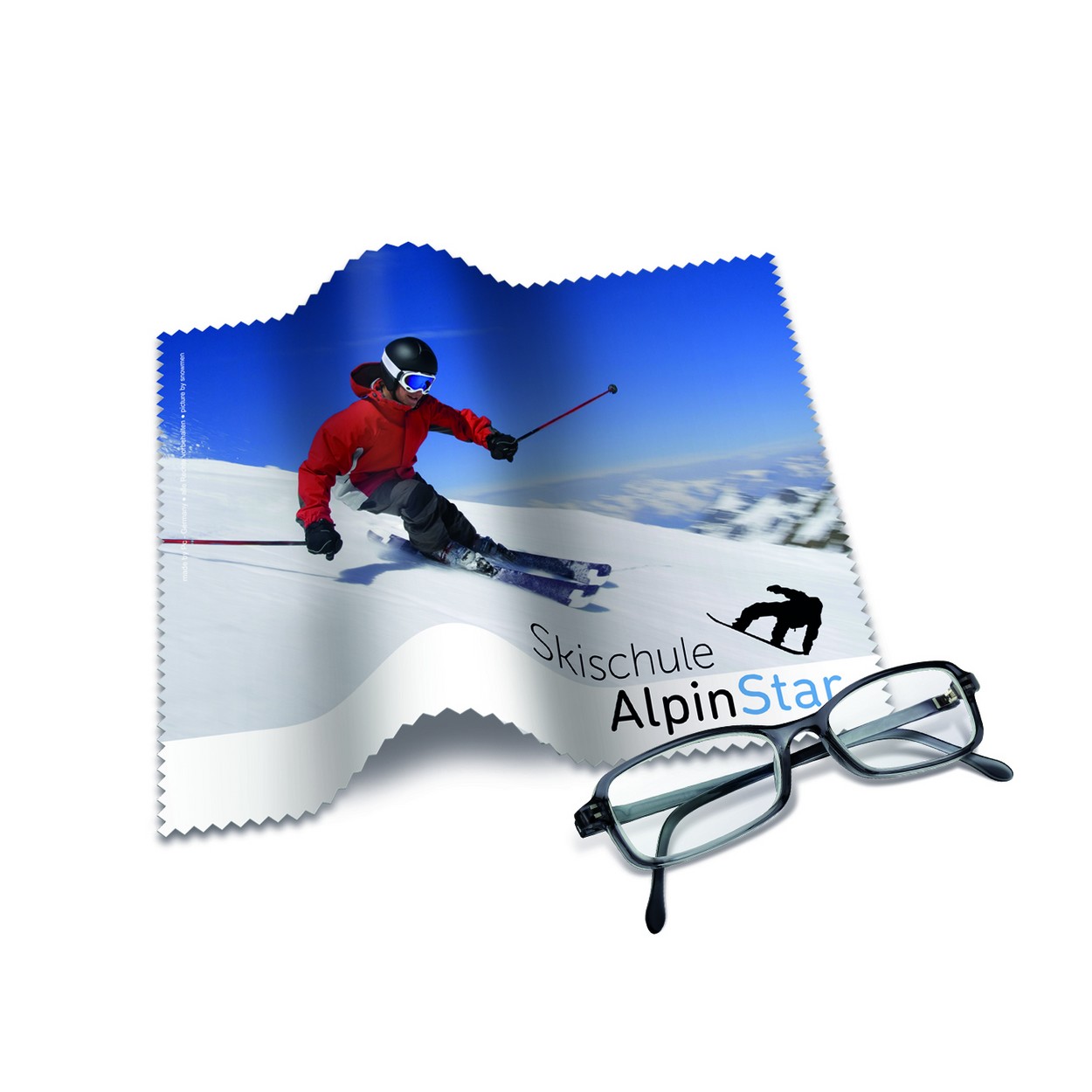 Brillenputztuch als Werbeartikel Beispiel 4