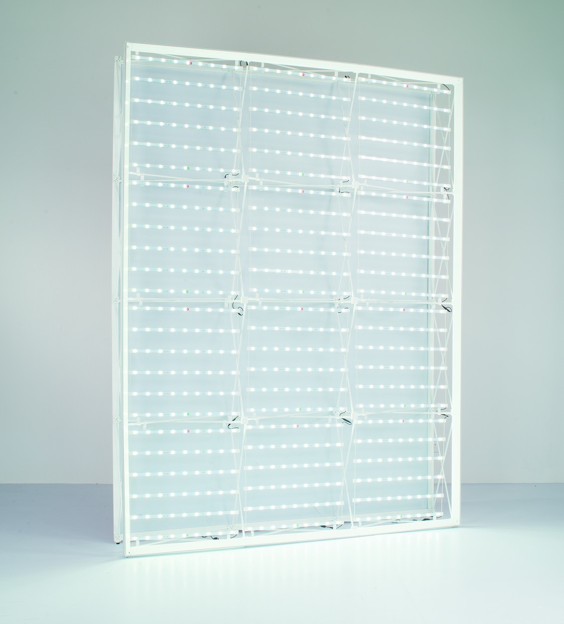 Silicon Fabric Theke  mit LED-Hinterleuchtung  Ansicht ohne Textildruck