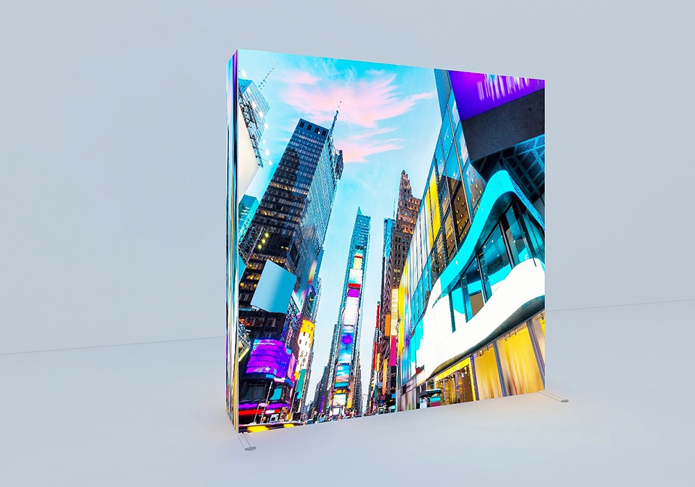 Silicon Fabric Pop-Up mit LED-Hinterleuchtung 2.0