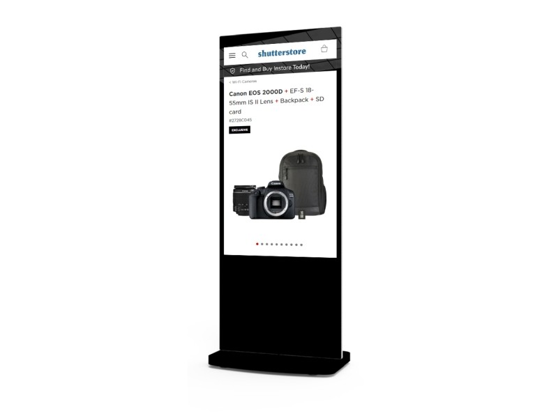 PCAP Touch Screen Stele
