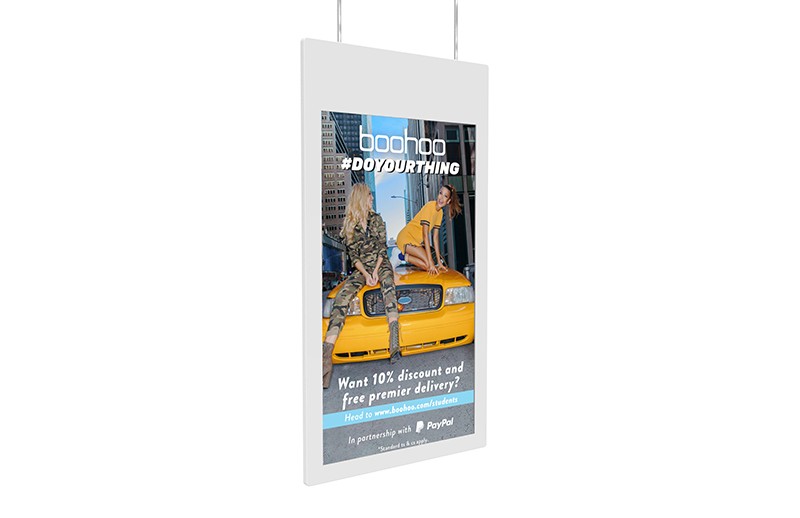 Hanging Double-Sided Window Displays - White Background Image (2)