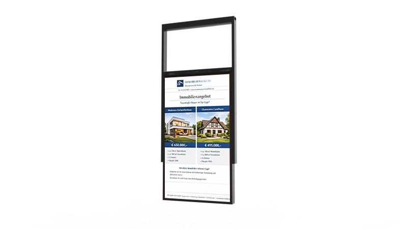 Ultra High Brightness Hanging Double-Sided Displays - White Background Image (1)