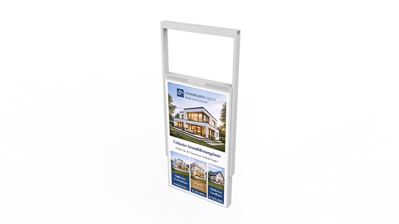 Ultra High Brightness Hanging Double-Sided Display - White Background Image (2)