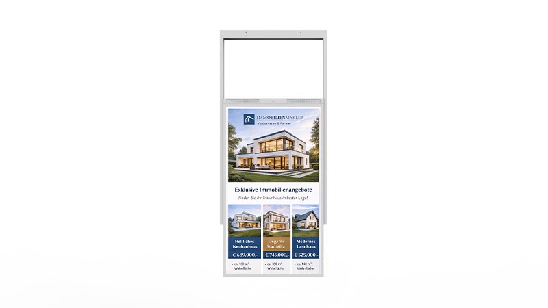 Ultra High Brightness Hanging Double-Sided Display - White Background Image (4)