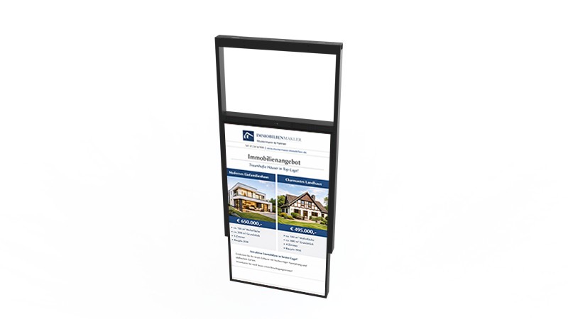 Ultra High Brightness Hanging Double-Sided Displays - White Background Imag (3)