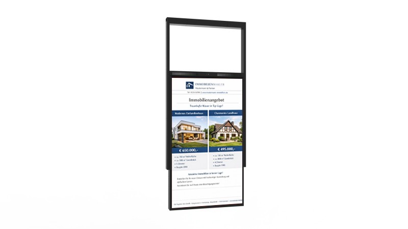 Ultra High Brightness Hanging Double-Sided Displays - White Background Imag (5)