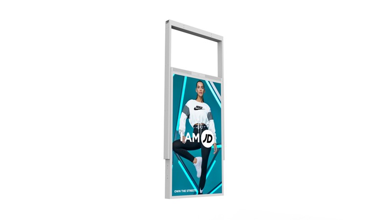 Ultra High Brightness Hanging Double-Sided Display - White Background Image (1)