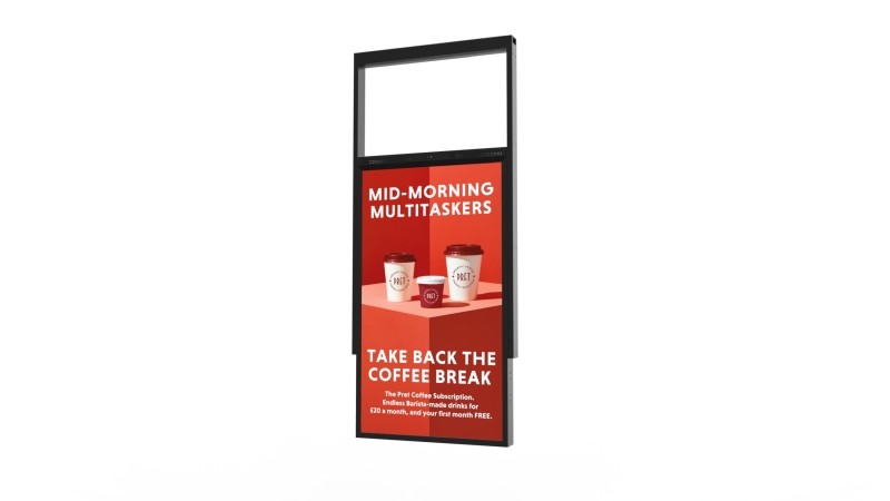 Ultra High Brightness Hanging Double-Sided Displays - White Background Image (1)
