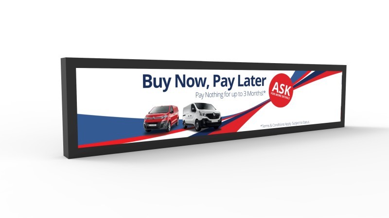 28 Inch Ultra-Wide Stretched Bar Displays - White Background Image (3)