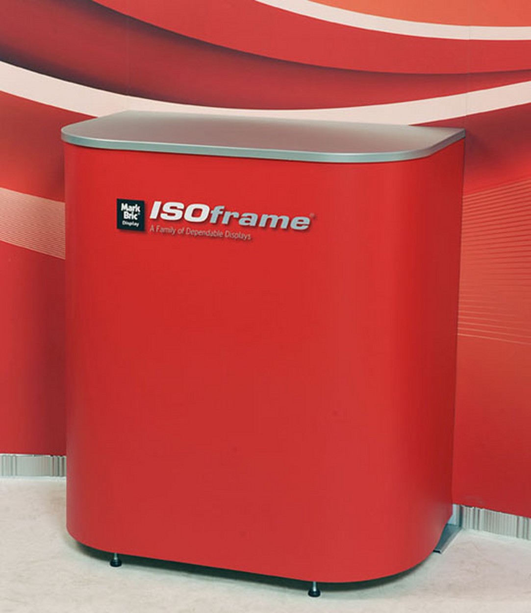 ISOframe wave Tisch rechtechig