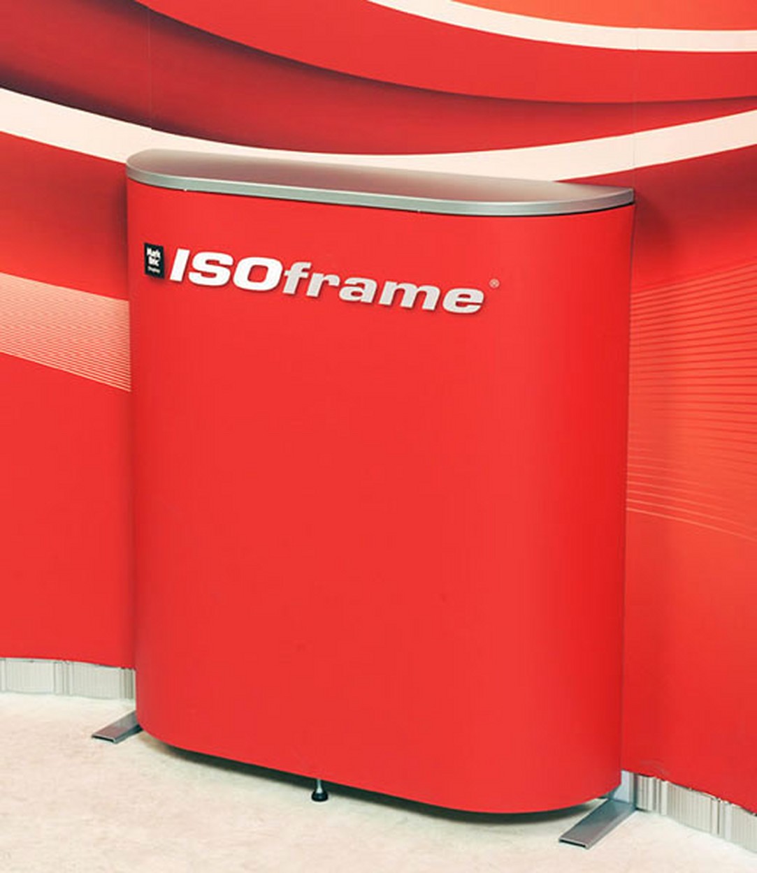 ISOframe wave Tisch Keyboard-Counter