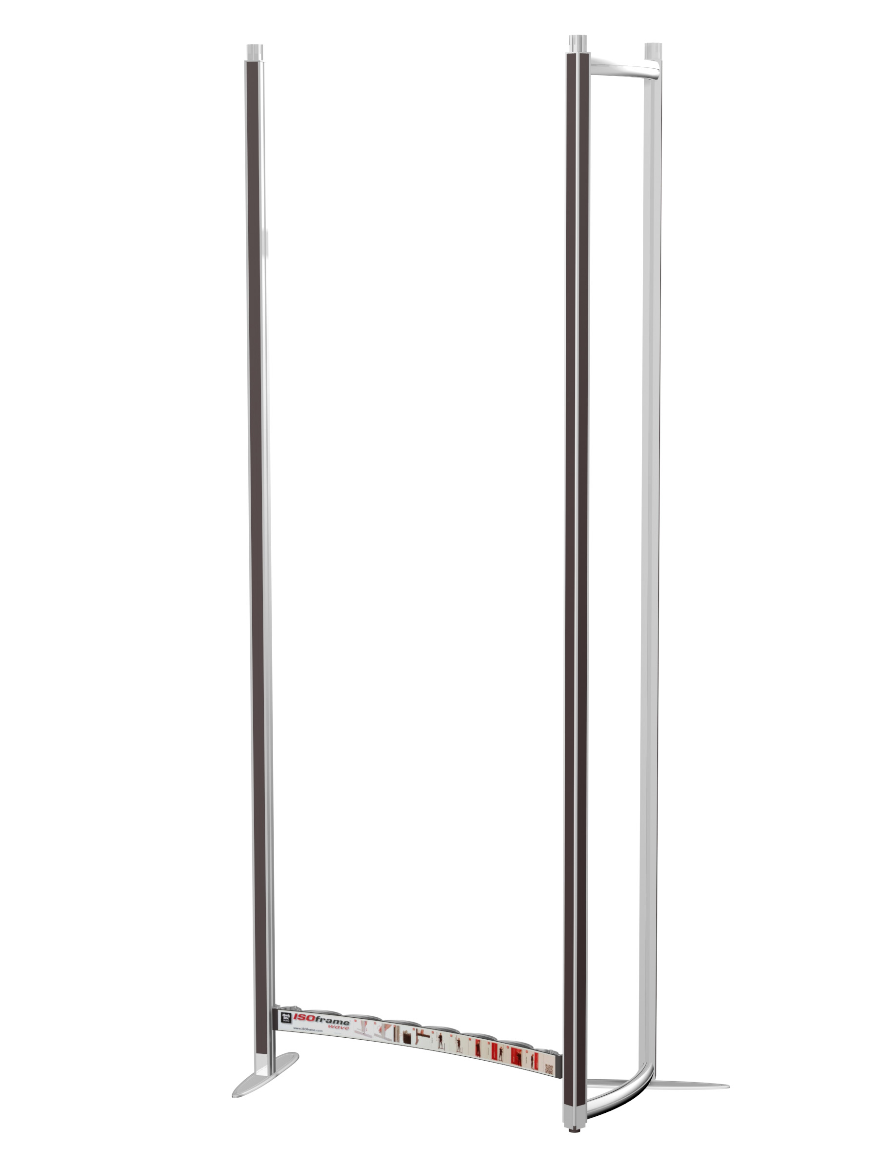 ISOframe wave Graphic Wing- Modul 40cm, gebogen, ohne Druck