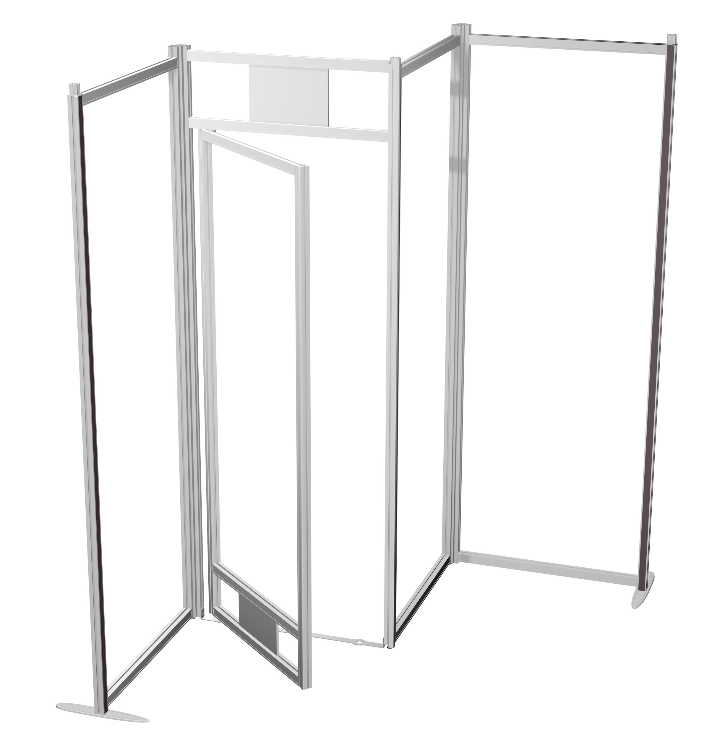 ISOframe wave Lagerraum 800 x 800mm ohne Druck