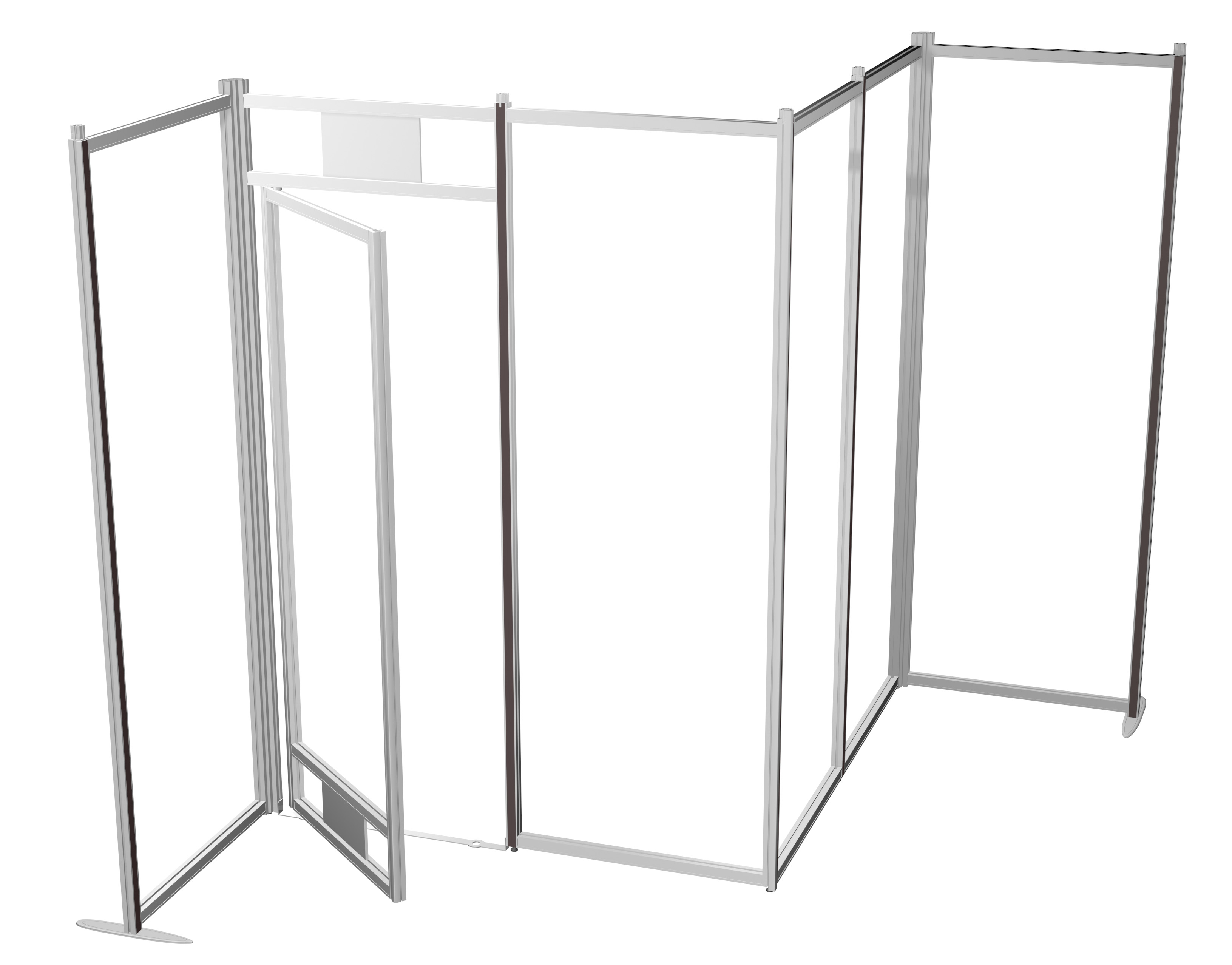 ISOframe wave Lagerraum 1600 x 1600 mm ohne Druck