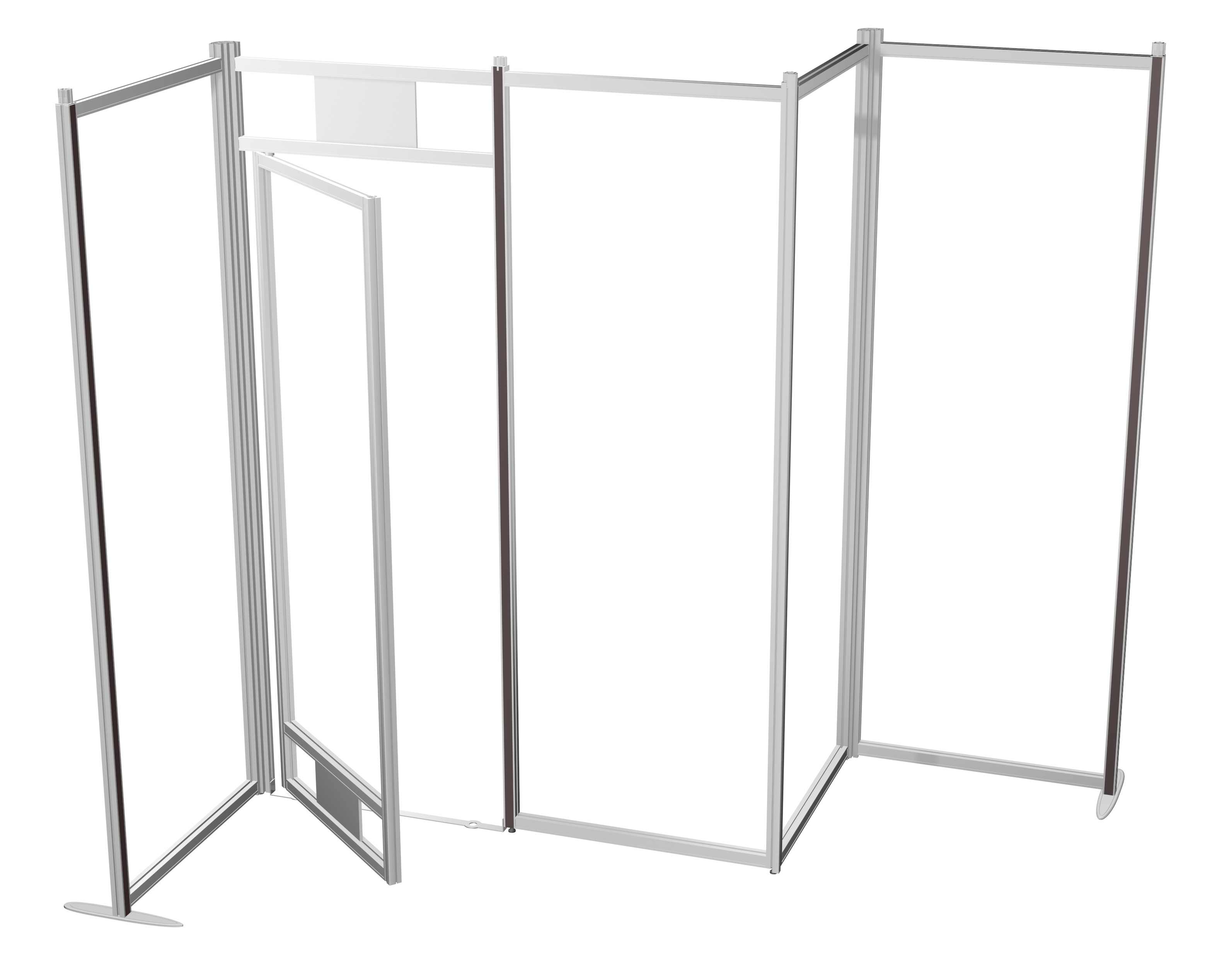 ISOframe wave Lagerraum 1600 x 800 mm ohne Druck