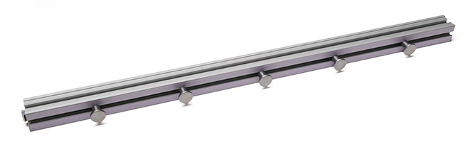 ISOframe wave Kleiderhaken mit geradem Profil