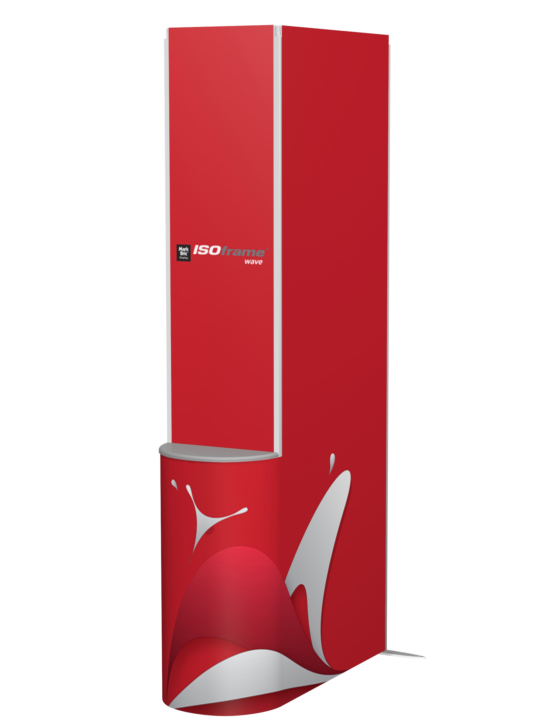 ISOframe wave Tisch Abschluss-Modul