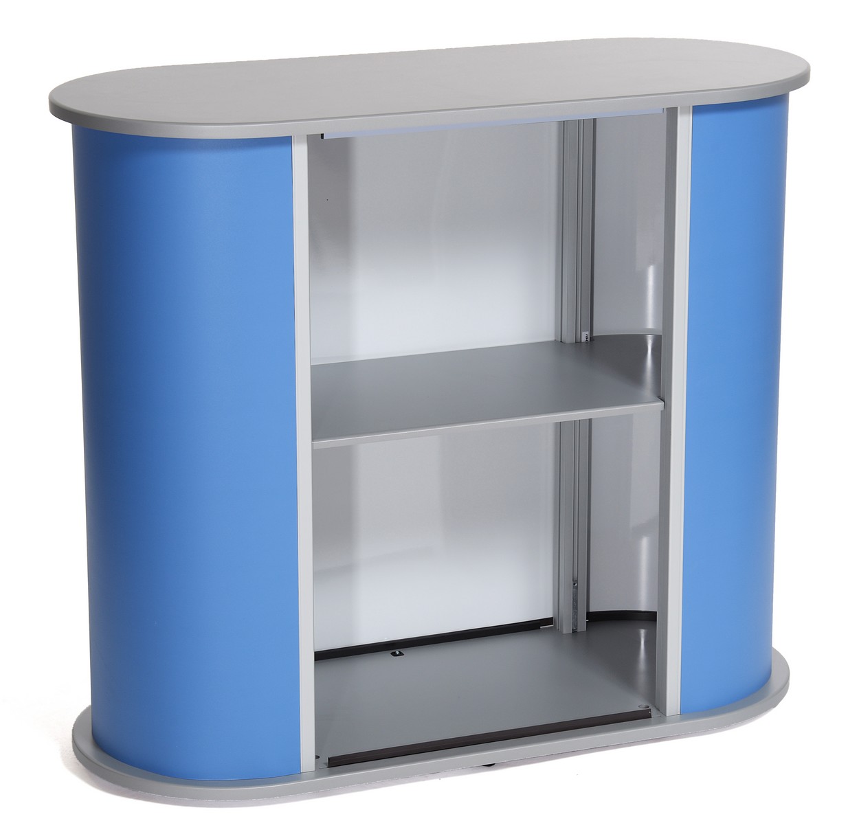 ISOframe Counter / rechteckige Theke Ansicht von hinten