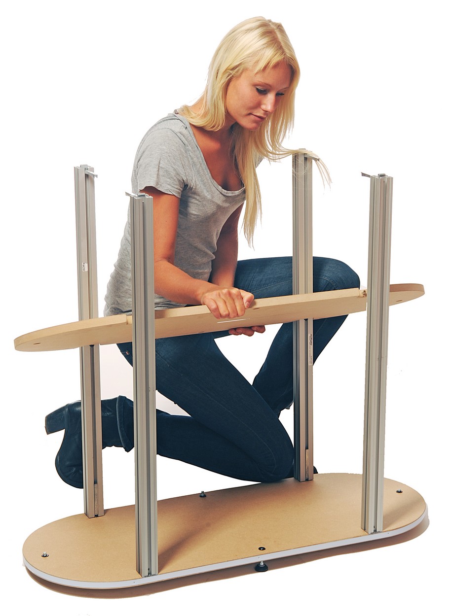 ISOframe Counter / rechteckige Theke Aufbau 3