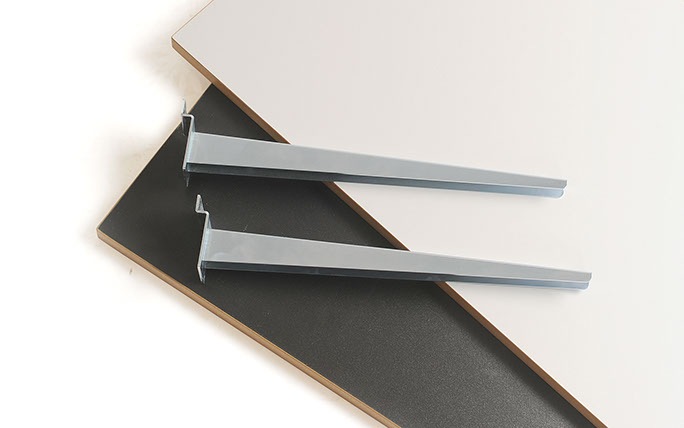 ISOframe wave Holzregal für Showcase-Modul