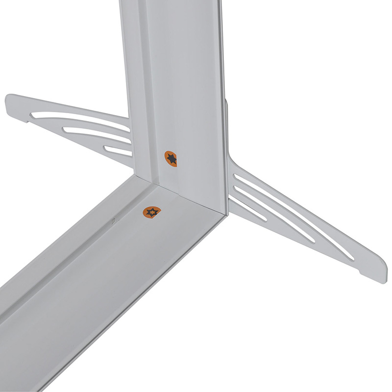 LED Leuchttheke Ansicht unten mit Stellfuß