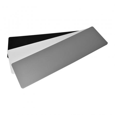 LED leuchttheke Tischplatten in schwarz, weiß und silber