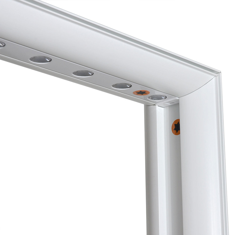 LED Leuchttheke Ansicht oben