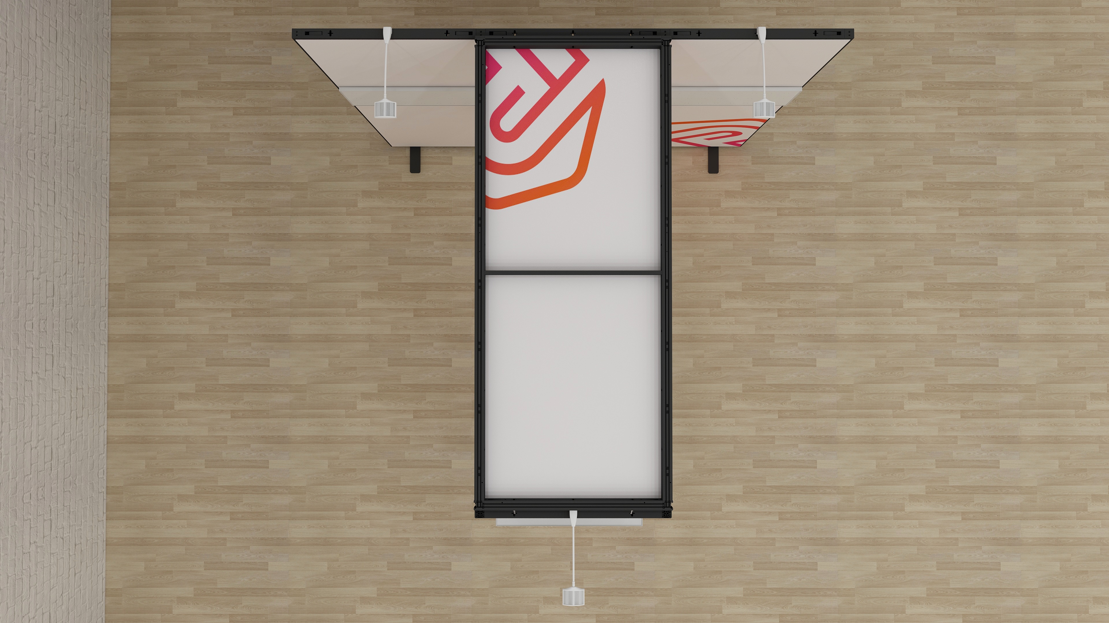 MultiFabric Messestand easy Draufsicht