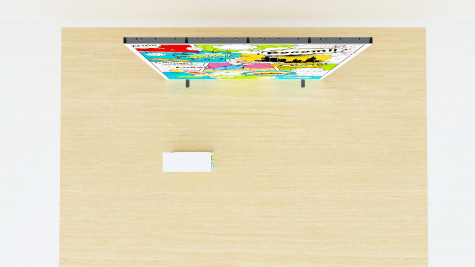 MultiFabric Rückwand LED beleuchtet comic paper (4)