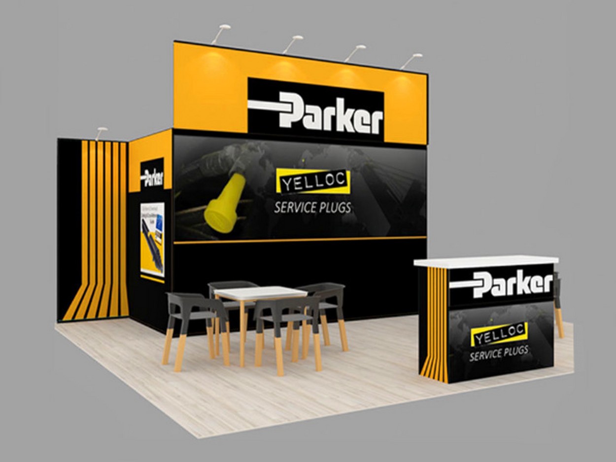 Messestand MultiFabric Standbeispiel 8