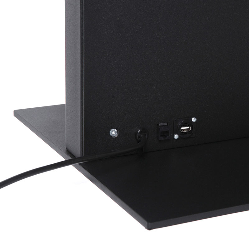 Infostele Smart Line - Detail Anschlüsse