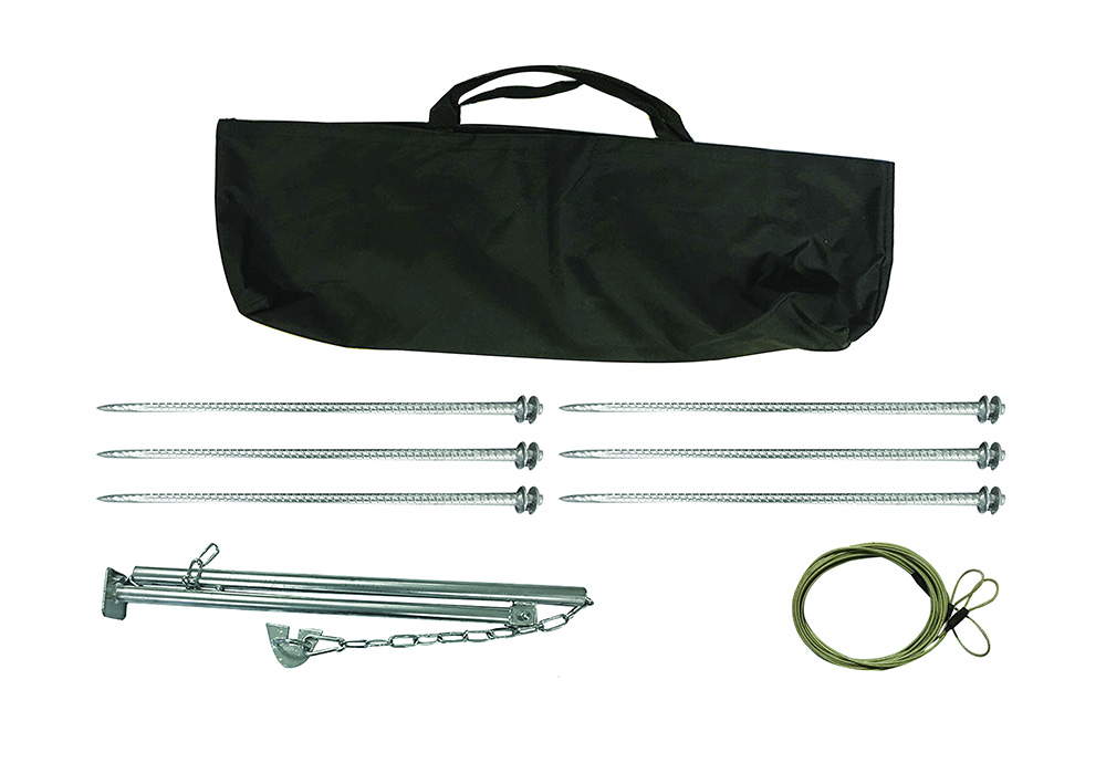 Star Tent Transporttasche und Einzelteile