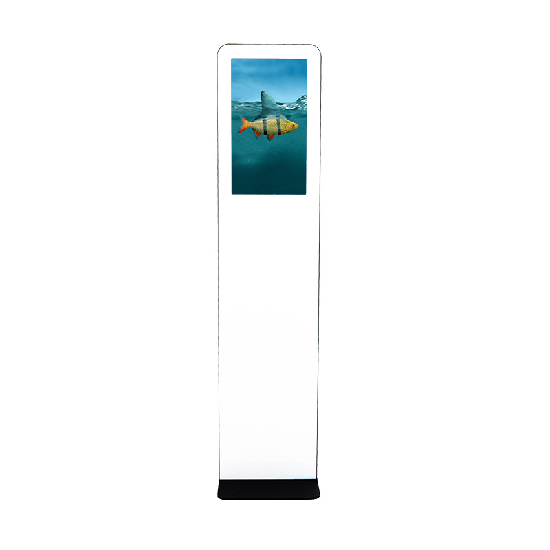 TRINITY Stele Indoor mit Touchscreen und 21,5 Zoll Bildschirm Gesamtansicht