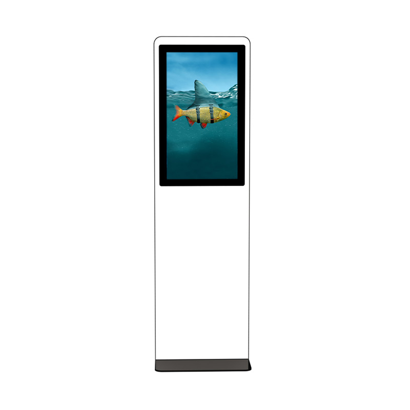 TRINITY Stele Indoor mit Touchscreen und 31,5 Zoll Bildschirm Gesamtansicht