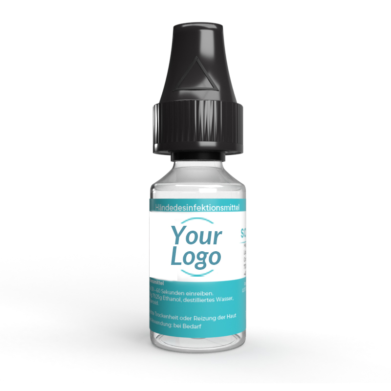 Desinfektionsmittel im Pocketformat mit Ihrem Logo