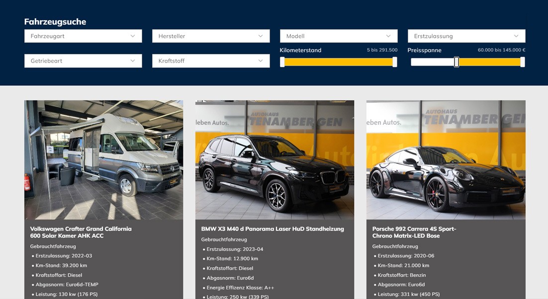 Bild-Fahrzeugsuche